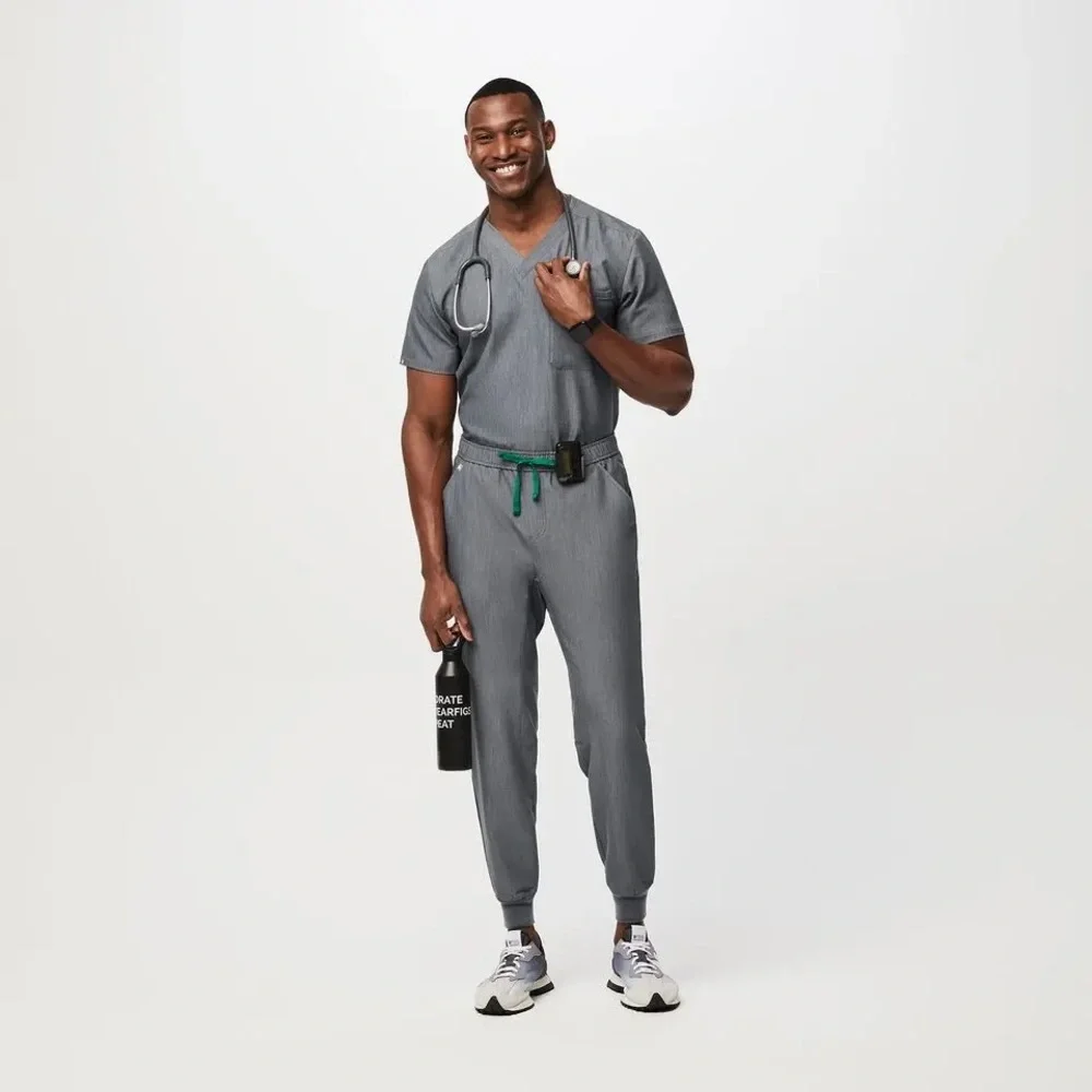 Figs Gray Tansen Jogger Scrub Pants L